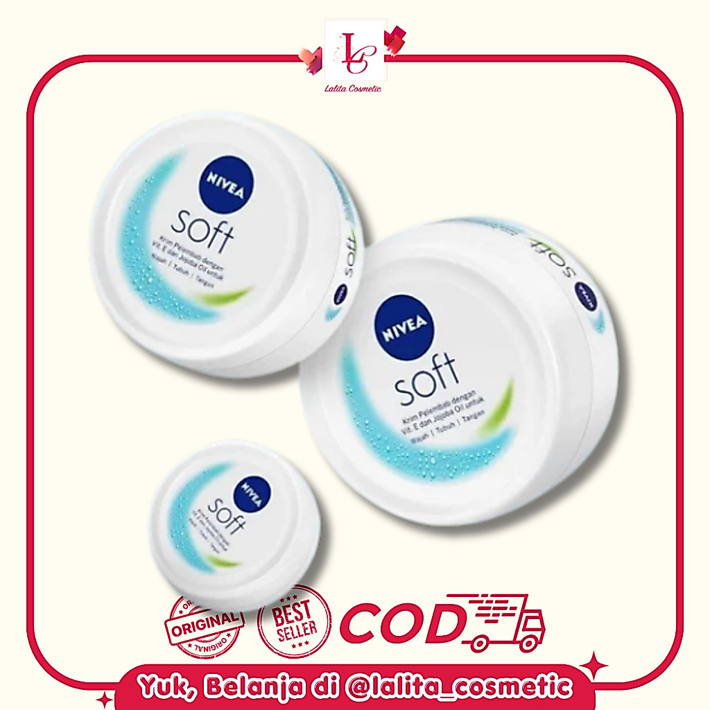 Nivea Soft Cream 50 ml & 100 ml