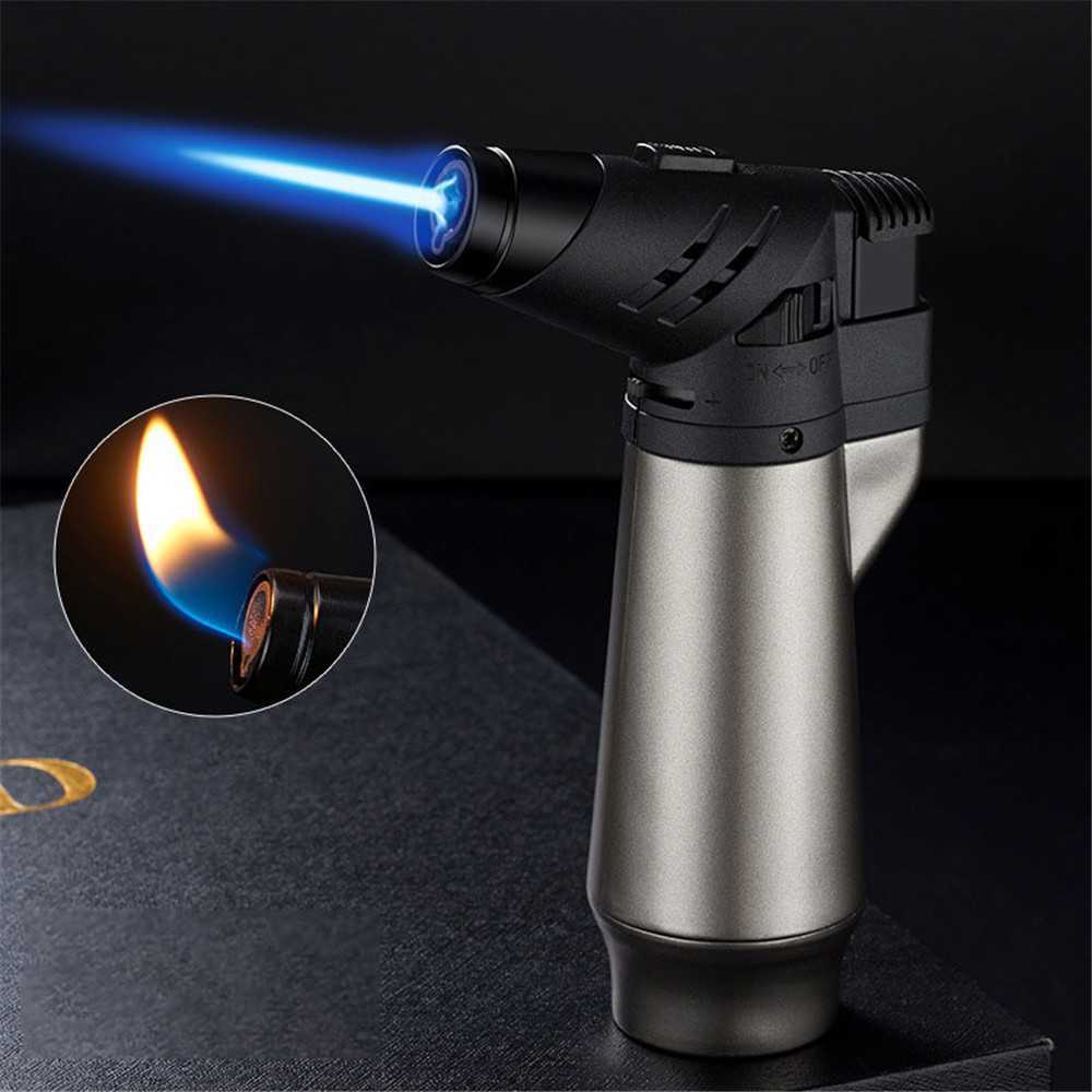 Korek Api Blow Torch 2in1 Gas Butane Windproof Adjustable - LF-152