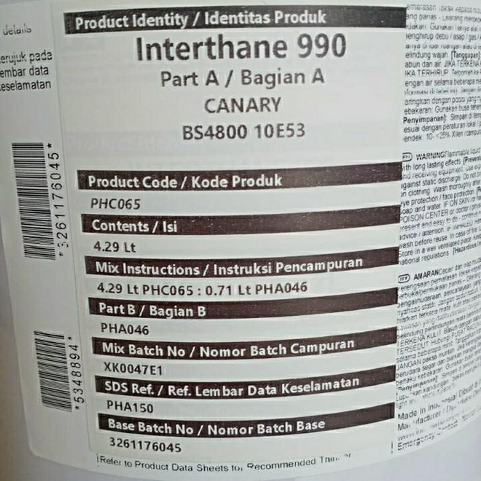 Interthane 990 BS4800 10E53 - Canary