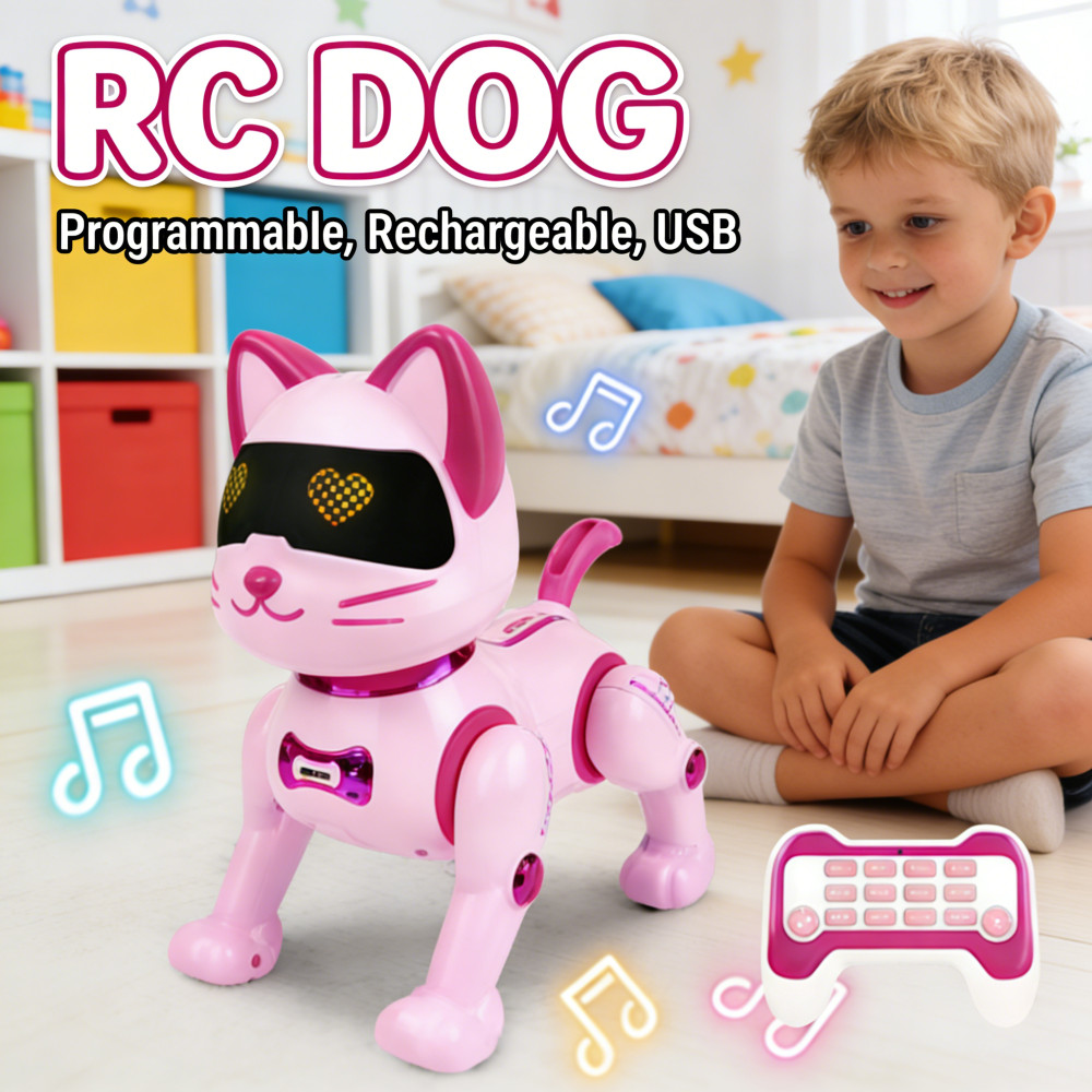 Smart Remote Control Electric Dog Technology Stunts Programming Simulation Toys Robot Puppy