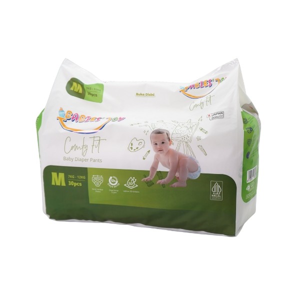 BABIES JOY PANTS DIAPER M 30S