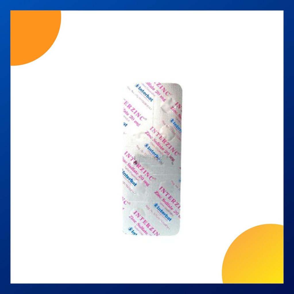Interzinc 20 Mg Tablet
