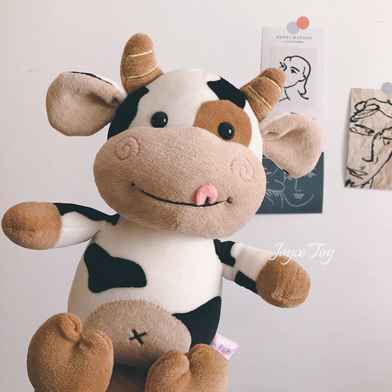 Boneka Mainan Sapi Kecil Baru yang Lucu