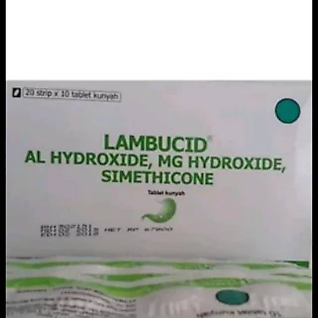 Lambucid tab sebox isi 200tab