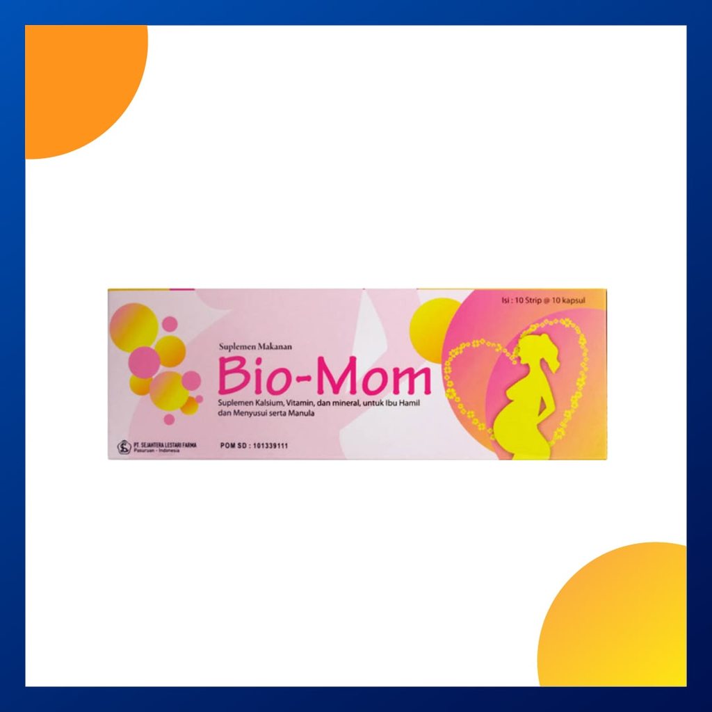 Bio-Mom Box Isi 100 Kapsul