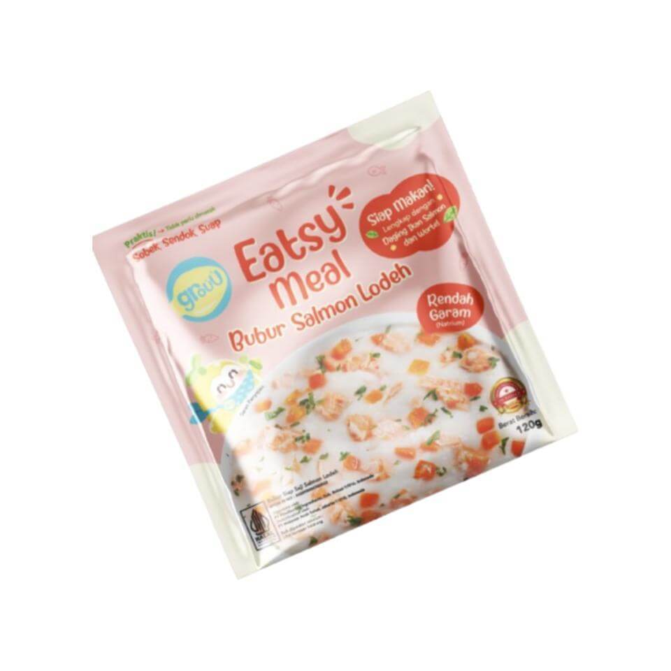 Grouu Bubur Eatsy Meal Salmon Lodeh 120 gr