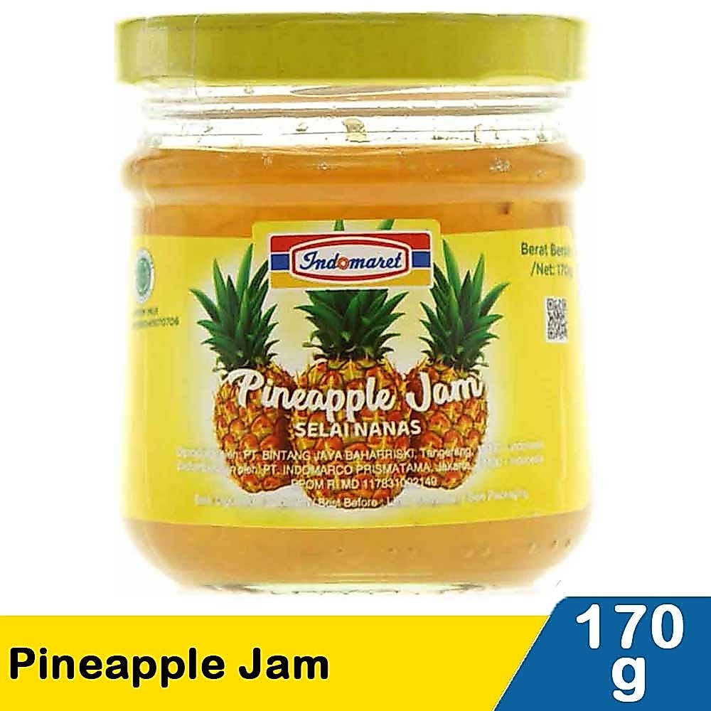 INDOMARET JAM PINEAPPLE 170g