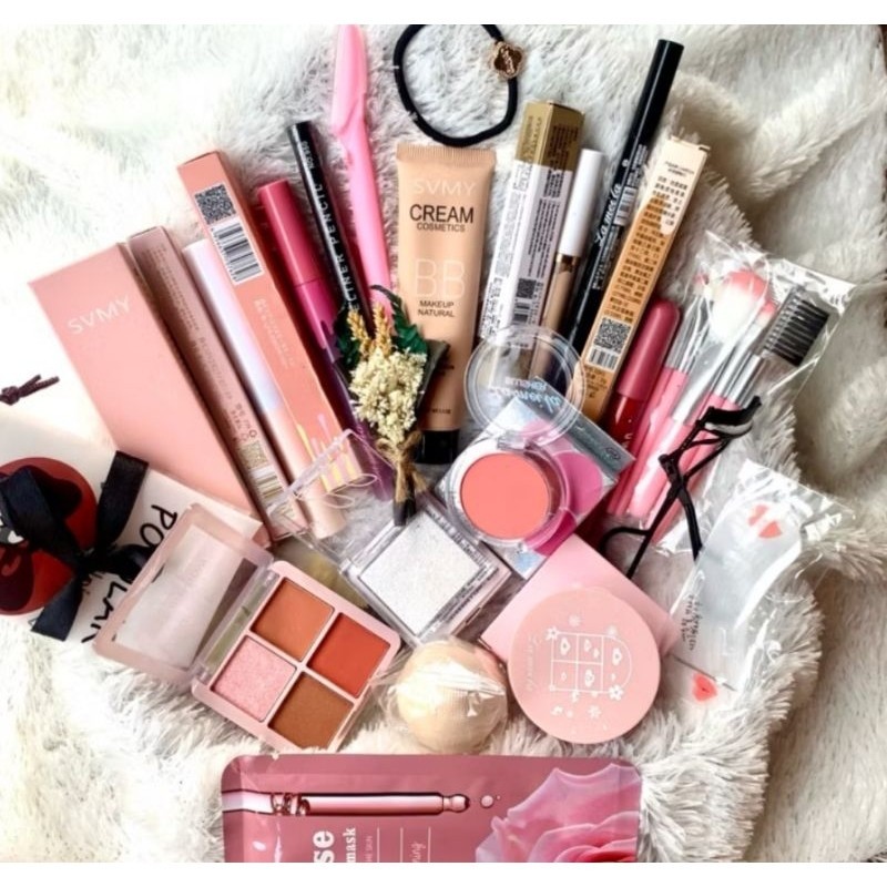Paket Makeup 19in1 Basic Lengkap