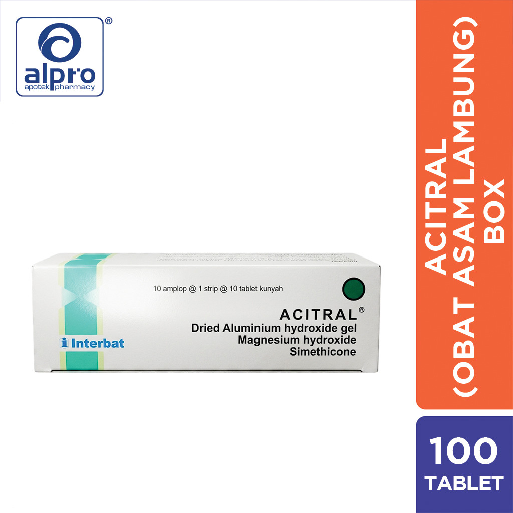 Acitral Box 10 X 10 Strip