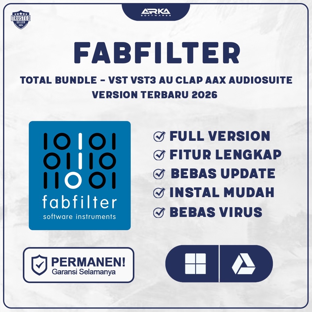 Fabfilter Total Bundle 2026 Full Version Original Lifetime (WIN & MAC)