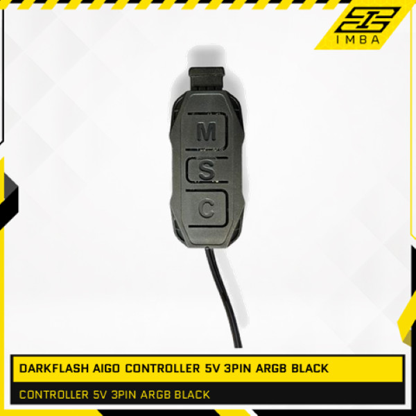 DARKFLASH AIGO CONTROLLER 5V 3PIN ARGB BLACK