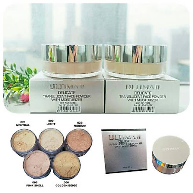 ULTIMA II DELICATE TRANSLUCENT FACE POWDER - 43 G