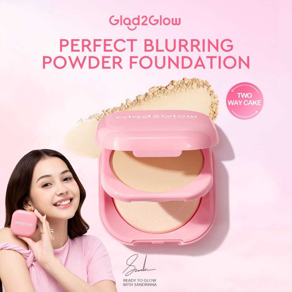 Glad2Glow Perfect Blurring Powder Foundation 8.5gr