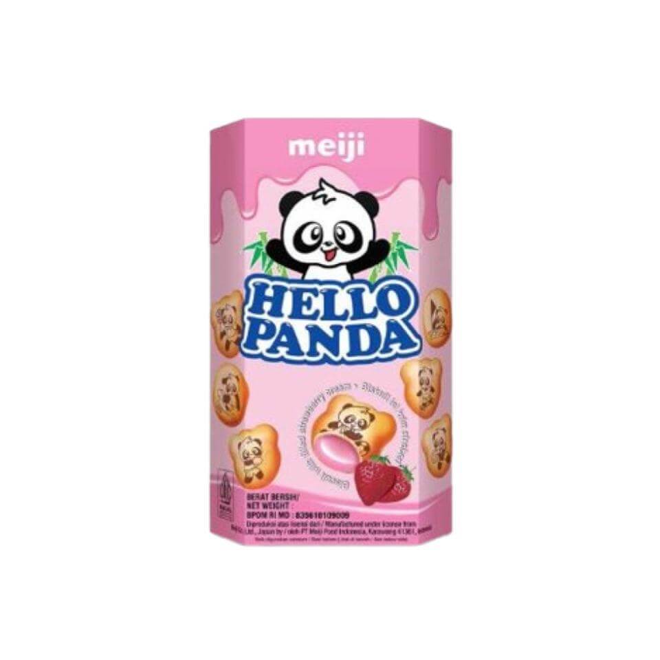 Hello Panda Biskuit Strawberry 45 gr