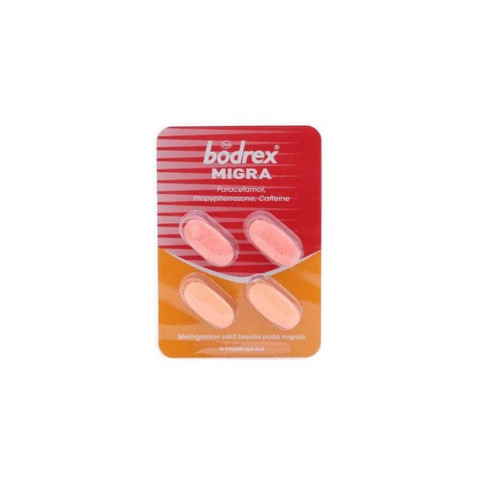 Bodrex Obat Migra 4 pcs