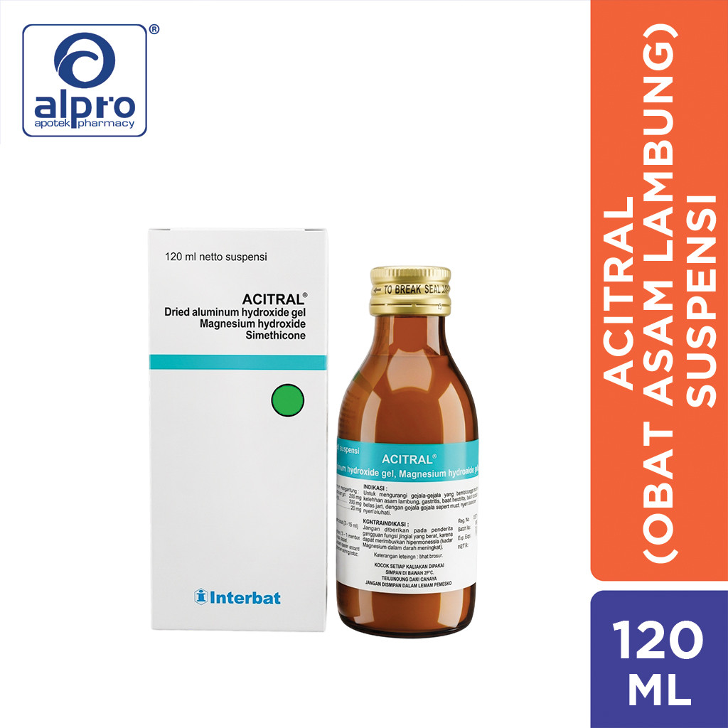Acitral Suspensi 120 ML