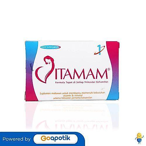 VITAMAM 1 BOX ISI 30 KAPSUL