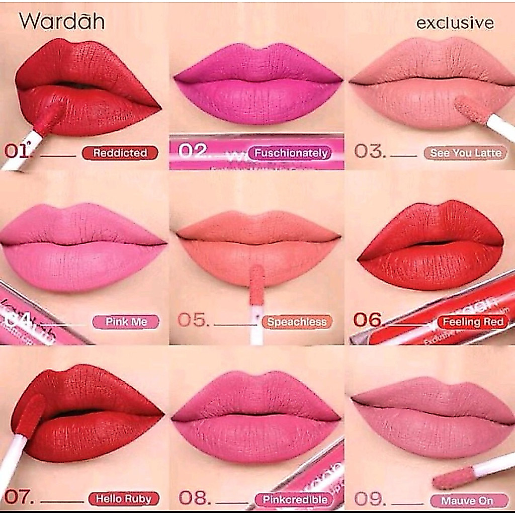 WARDAH LIP CREAM MATTE