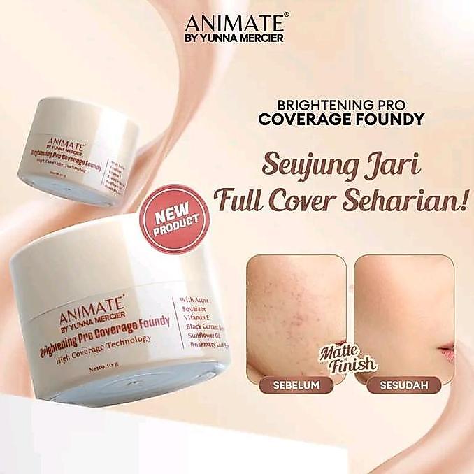 Upto- Animate Brhtening Pro Coverage Foundy 10 Gr Terproof