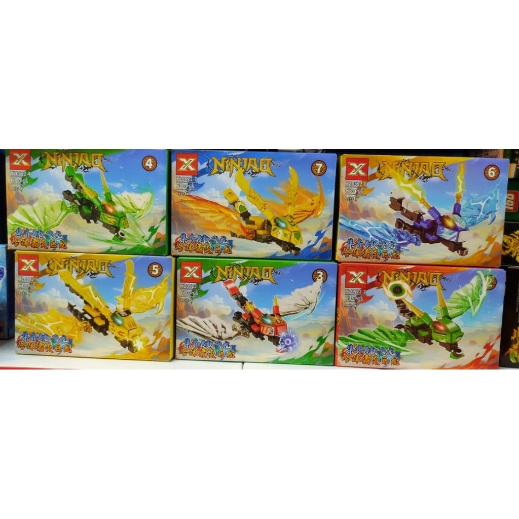 Mainan Block NINJA Dragon – Compatible Building Blocks