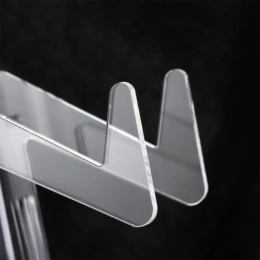 Acrylic 3-Layer Controller Holder Black Transparent Game Handle Display Stand Universal Stability Controller Display Shelves