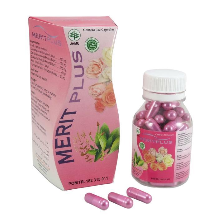 MERIT PLUS @30 KAPSUL SUPLEMEN PELANGSING
