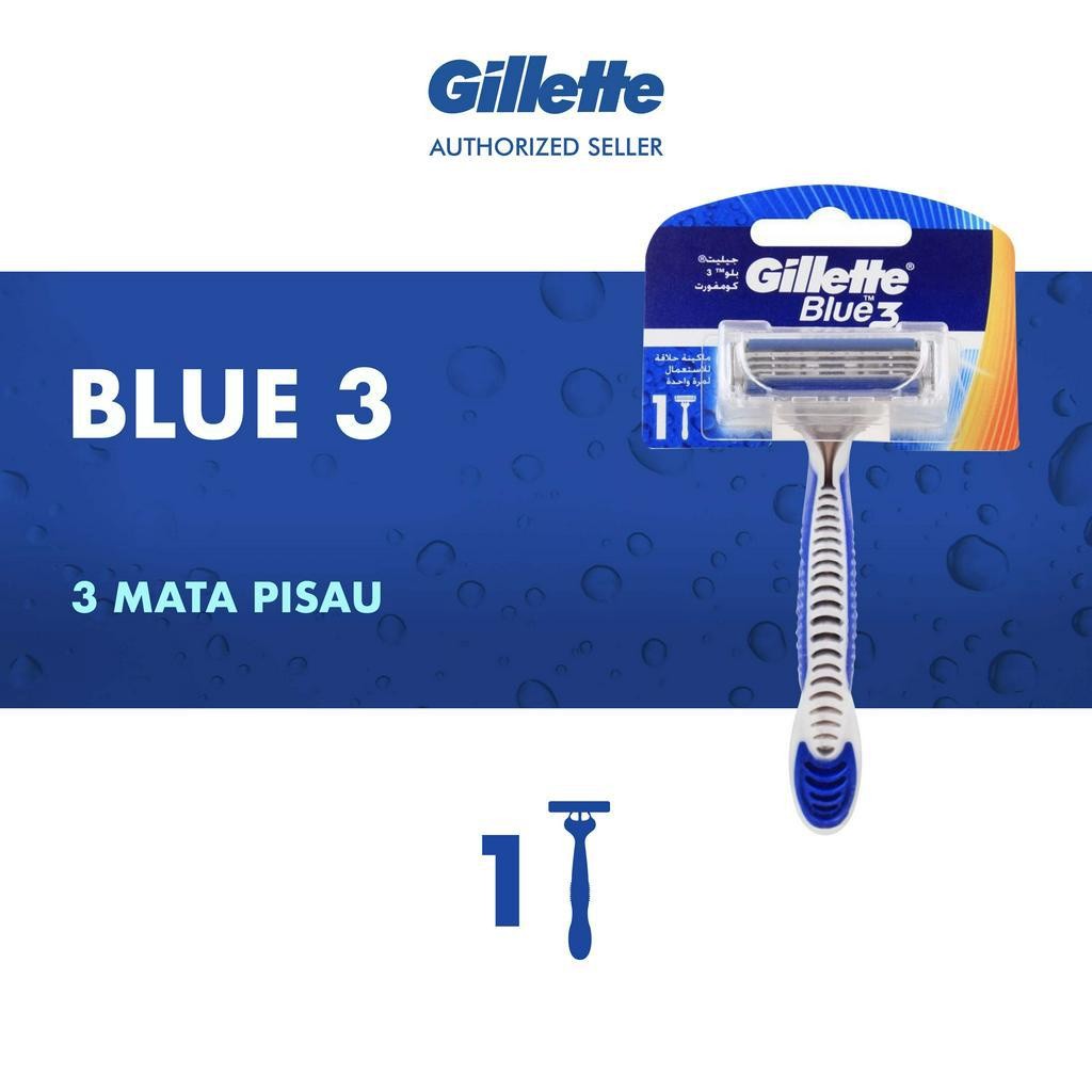 GILLETTE BLUE III 1'S