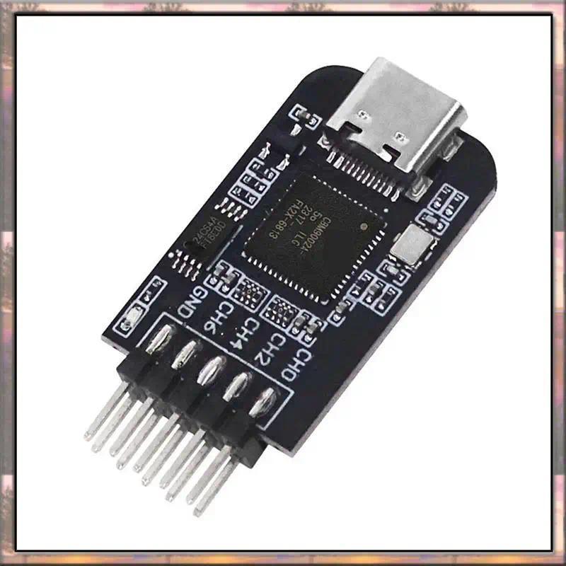 Nanodla Logic Analyzer Kit TYPE-C SCM ARM FPGA Debugging Protocol Analyzer 24Mhz Samplerate 8CH Open Source