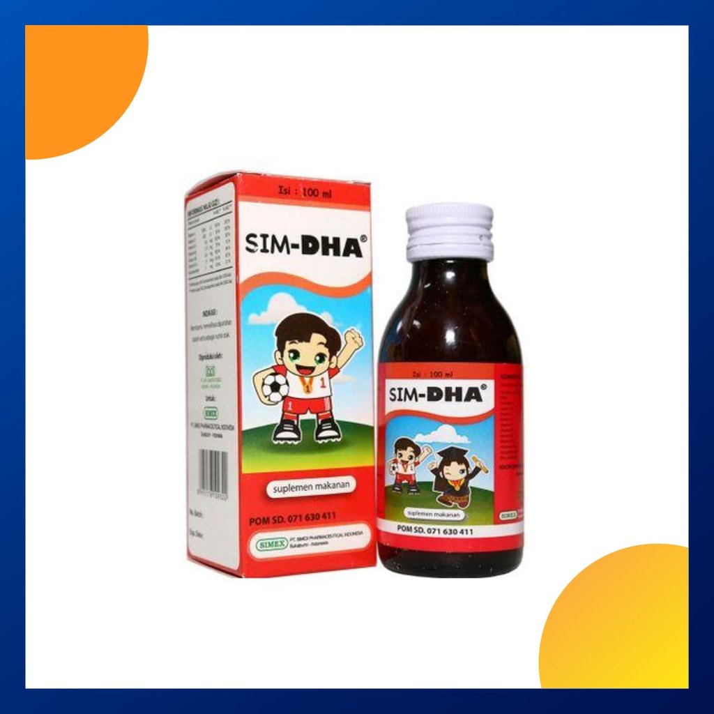 Sim Dha Syrup Isi 100 Ml Botol