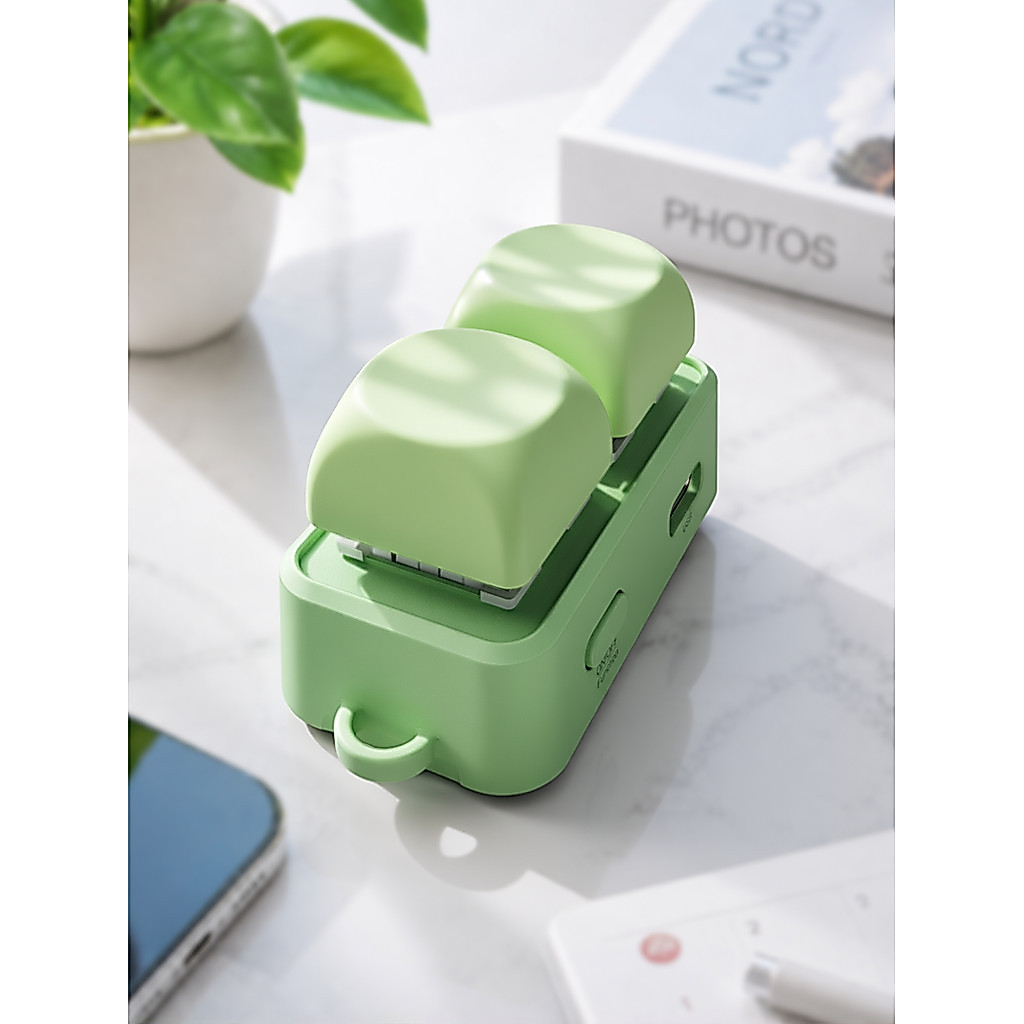 HANLINYUE Free2 Mini Bluetooth Keyboard Page Flipper Supports Android System E-book Reader Bluetooth