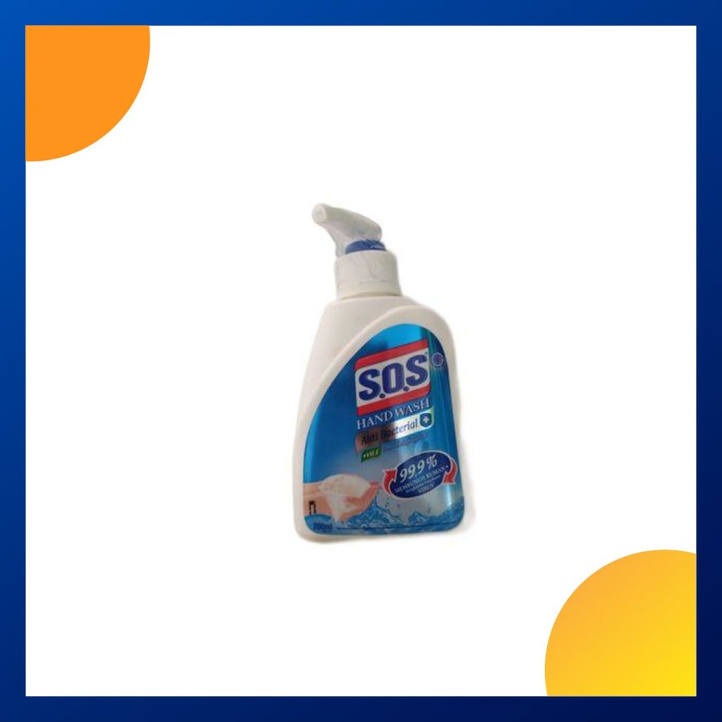 S.O.S Handwash Smooth & Fragrant 200 Ml Botol