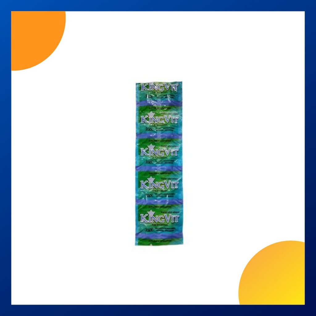 Kingvit Strip Isi 10 Kaplet