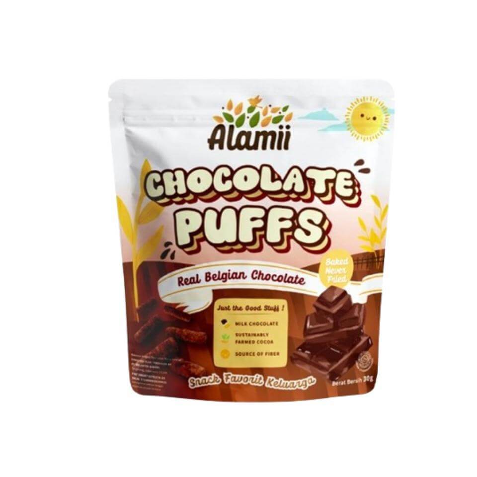 Alamii Snack Chocolate Puff 30 gr