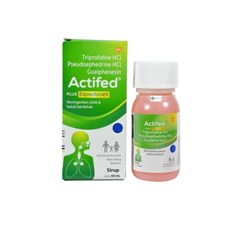 Actifed Obat Plus Expectorant 60 ml