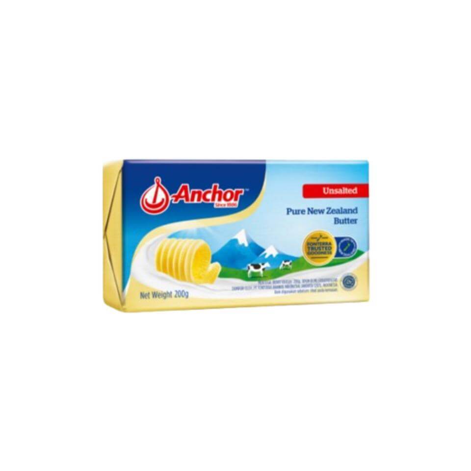 Anchor Butter Unsalted 200 gr