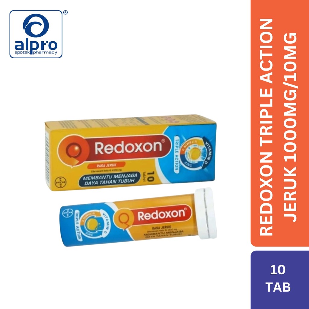 Redoxon Triple Action Effervescent 10 Tablet