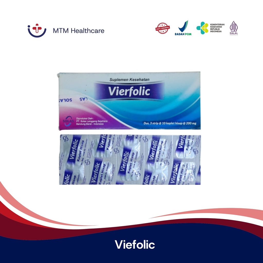 Vierfolic Box Isi 30 Tablet