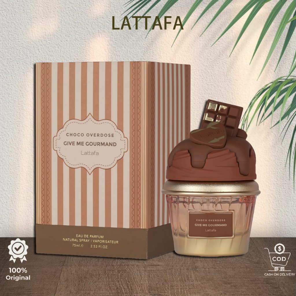 [ ORIGINAL ] Lattafa  Choco Overdose 75ml Parfum