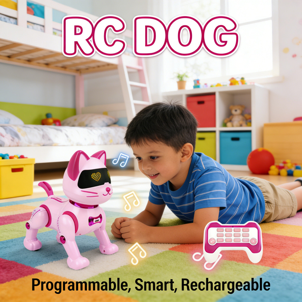 Smart Control Remote Technology Stunts Electric Dog Programming Toys Simulation Robot Puppy