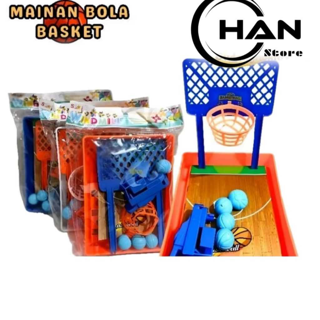 Mainan Lempar Bola Basket Mini