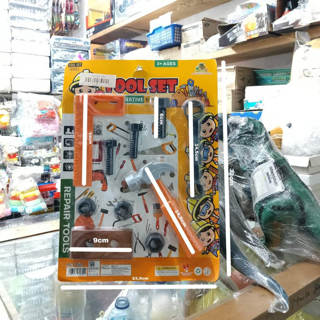 MAINAN ANAK TOOL SET BERKUALITAS