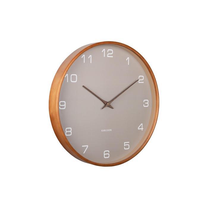 Karlsson Wall Clock Acento - Light Grey