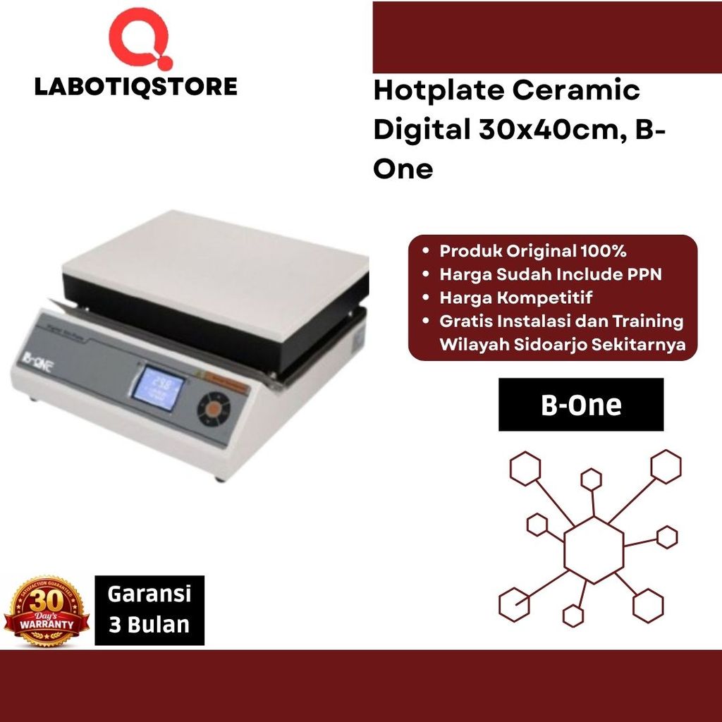 Hotplate Ceramic Digital 30x40cm, B-One