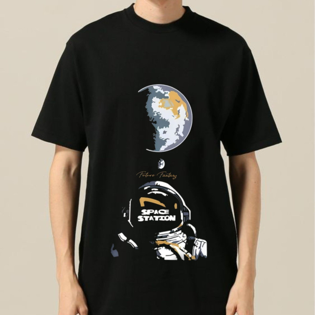 (COD) KAOS ASTRONOT BULAN (L7)