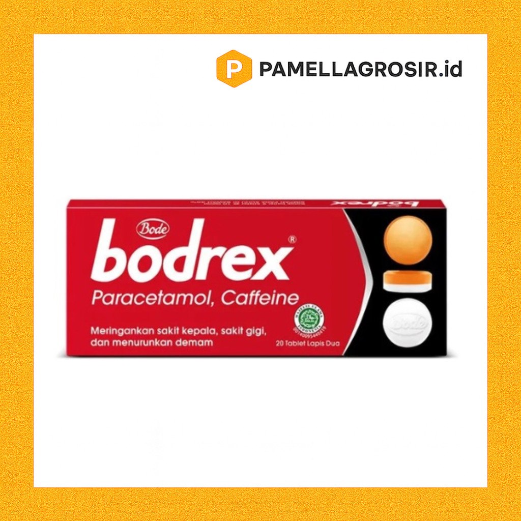 BODREX TABLET SAKIT KEPALA 2 BLISTER 10 TABLET