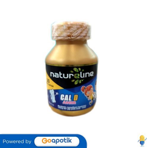 Natureline Cal D Junior Botol 30 Tablet
