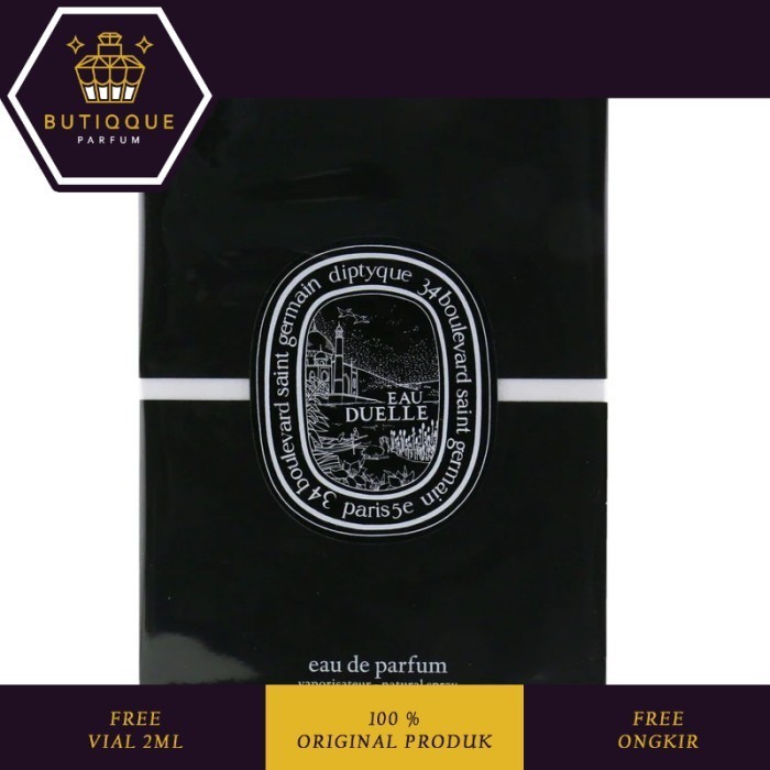 DIPTYQUE EAU DELLE EDP 75 ML Box Segel + Batchcode
