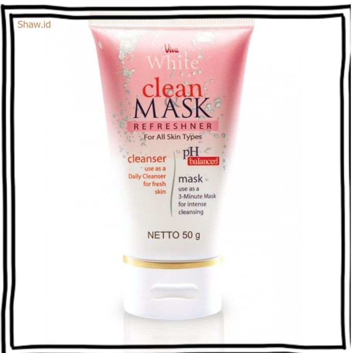 Clean & Mask Refreshner For All Skin Types 50g
