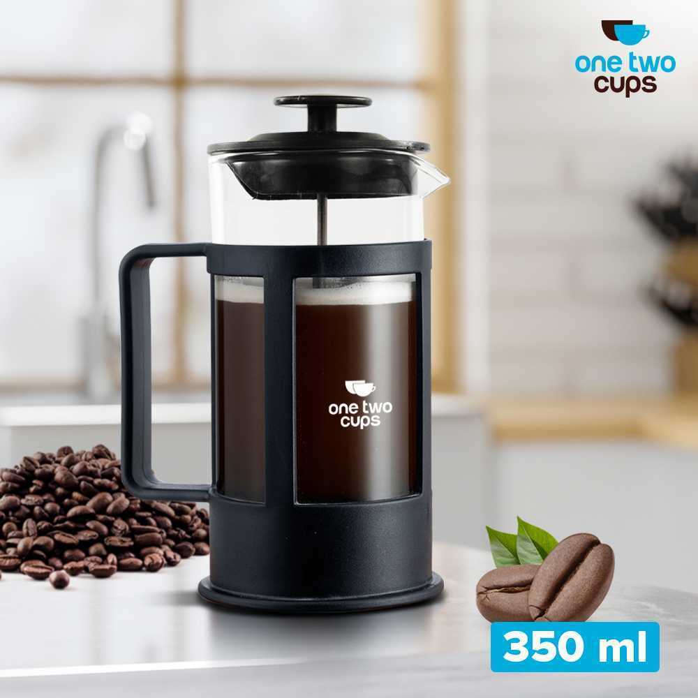 French Press Coffee Maker Pot Plunger Borosilicate/One Two Cups