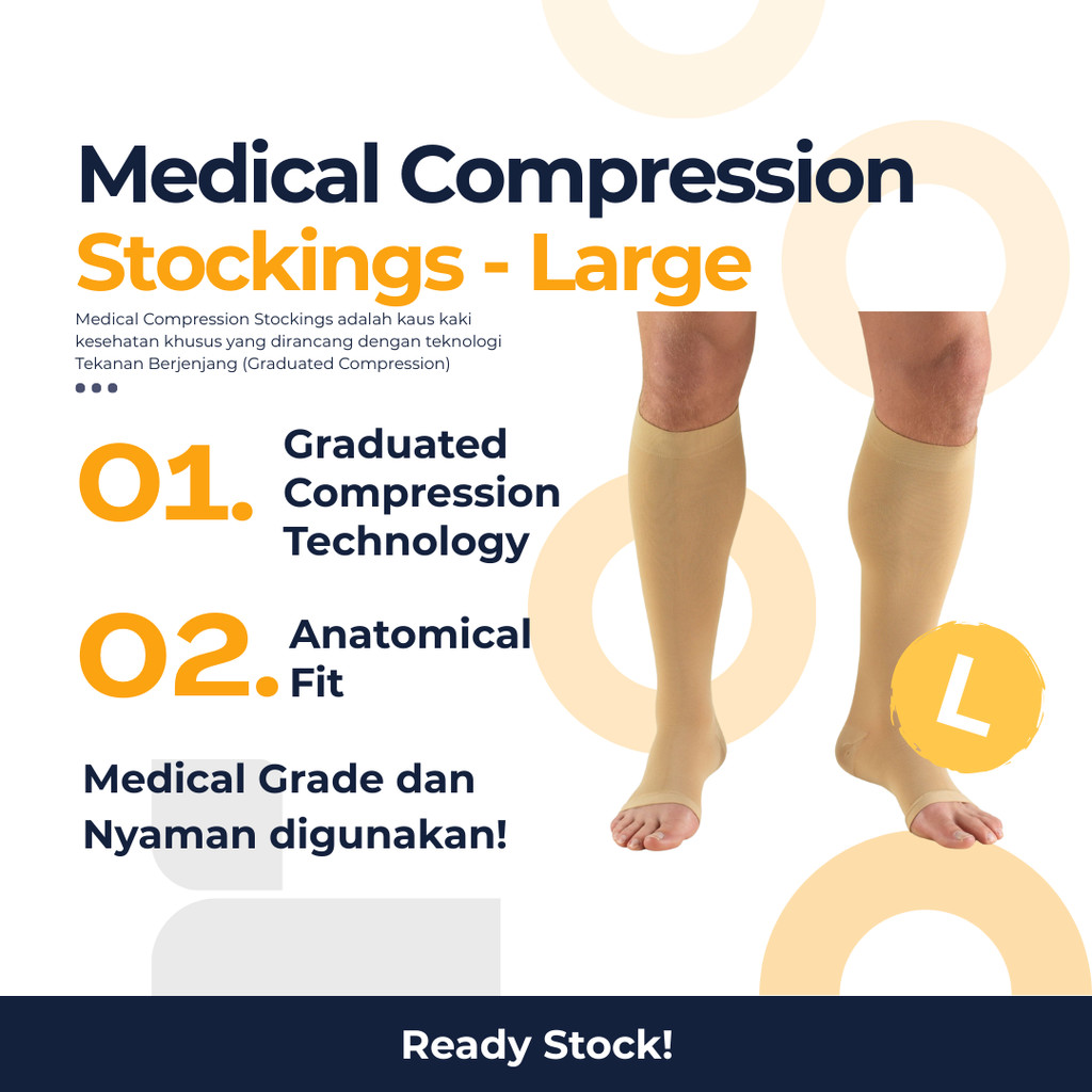 MEDICAL COMPRESSION STOCKINGS L